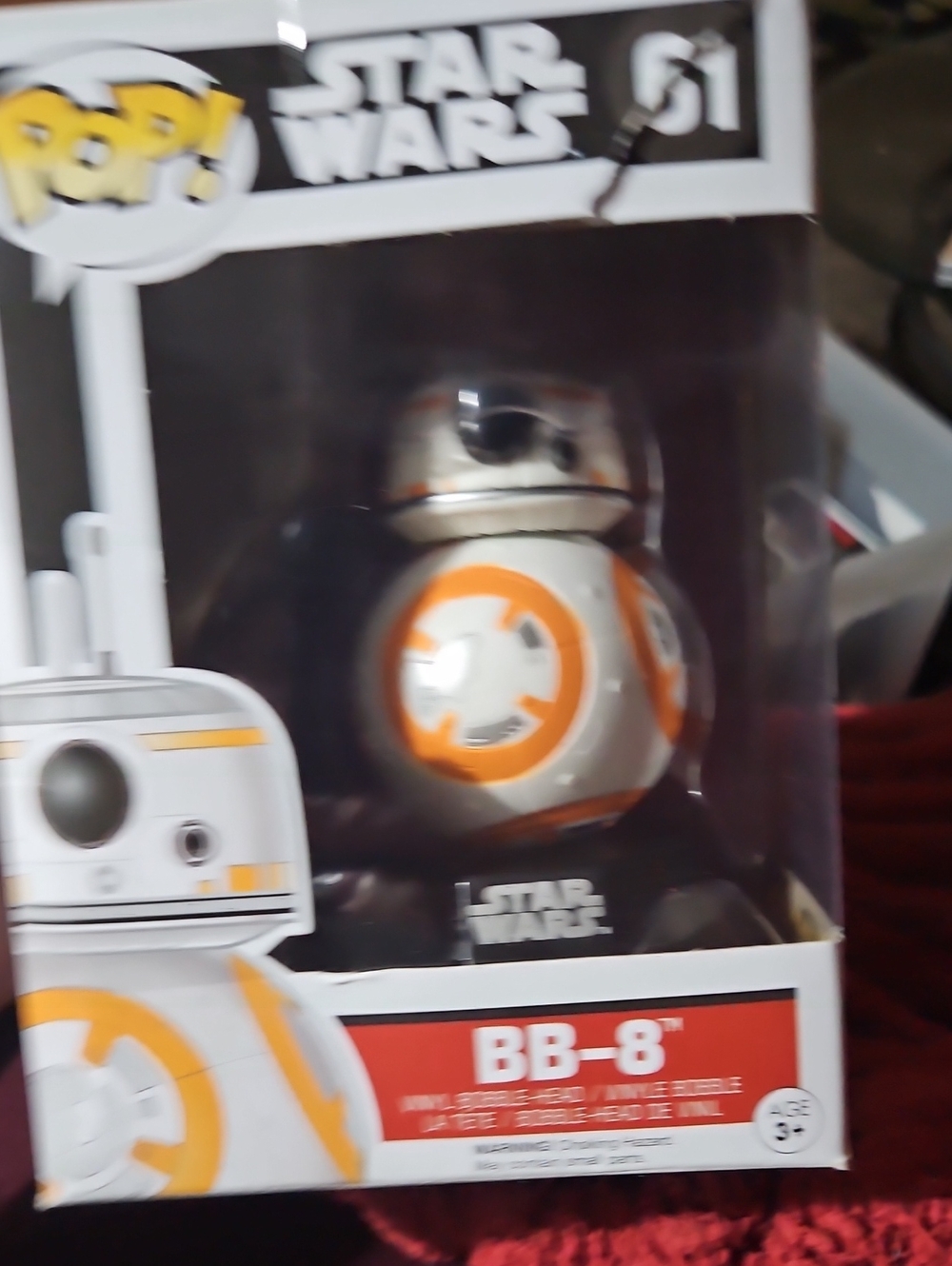 Funko Pop! Star Wars BB-8 Figure - Orange & White